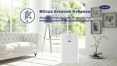 Carrier Pioneering Air UV CAFN036LC2 Καθαριστής Αέρα 33W