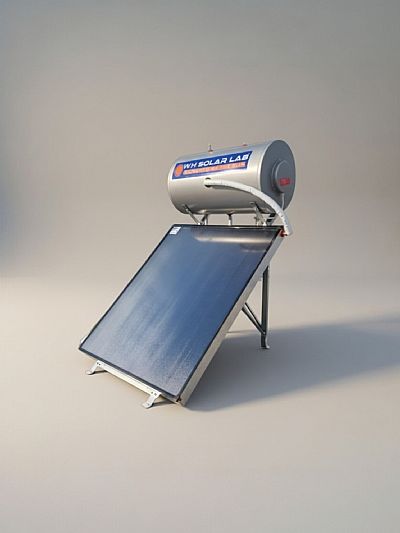 W-H Solar Lab Ηλιακός θερμοσίφωνας 120lt/1.90m² Glass Τριπλής Ενέργειας