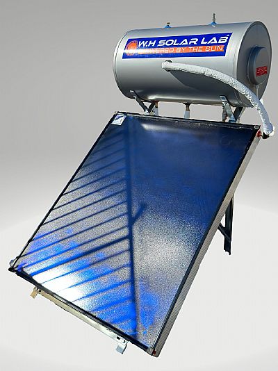 W-H Solar Lab Ηλιακός θερμοσίφωνας 160lt/2.50m² Glass Τριπλής Ενέργειας