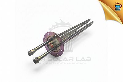 Αντίσταση Ηλιακού Θερμοσίφωνα (Boiler Τριπλής Ενέργειας) Φ140-8 Τρύπες με Εναλλάκτη Σιδερένια L80 4.000W