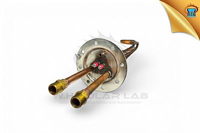 Αντίσταση Ηλιακού Θερμοσίφωνα (Boiler Τριπλής Ενέργειας) Φ140-8 Τρύπες με Εναλλάκτη Inox L80 4.000W