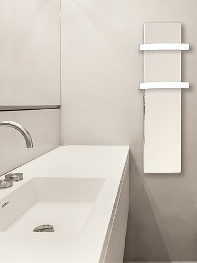 Climastar Slim Towel Radiator 800 Ηλεκτρική Πετσετοκρεμάστρα 800W Λευκή 100x50cm