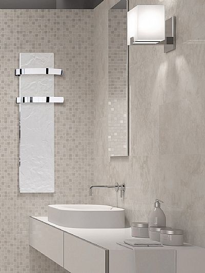 Climastar Slim Towel Radiator 800 Ηλεκτρική Πετσετοκρεμάστρα 800W Λευκή 100x50cm