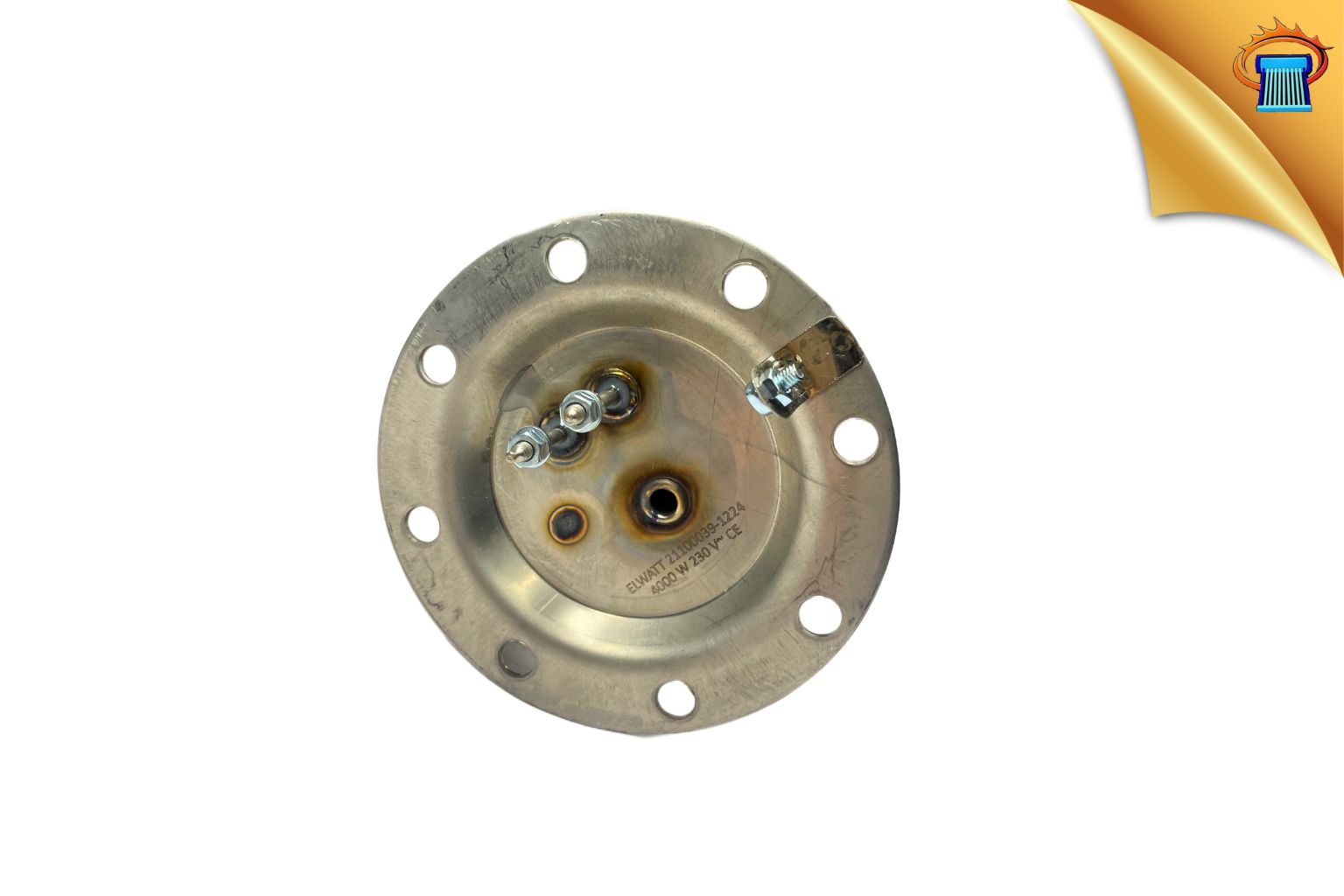 antistasi hliakou thermosifona f120 me 8 tripes INOX anoxeidoti giristi